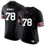 NCAA Ohio State Buckeyes Men's #78 Andrew Norwell Black Nike Football College Jersey WBJ5545MC